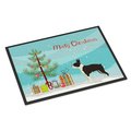 Carolines Treasures 24 x 36 in. Boston Terrier Christmas Tree Indoor or Outdoor Mat CK3525JMAT